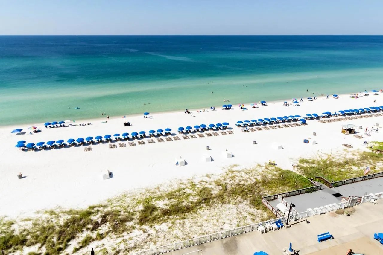 Beachfront & Free Beach Service-Master On Gulf! Panama City Beach Apartment